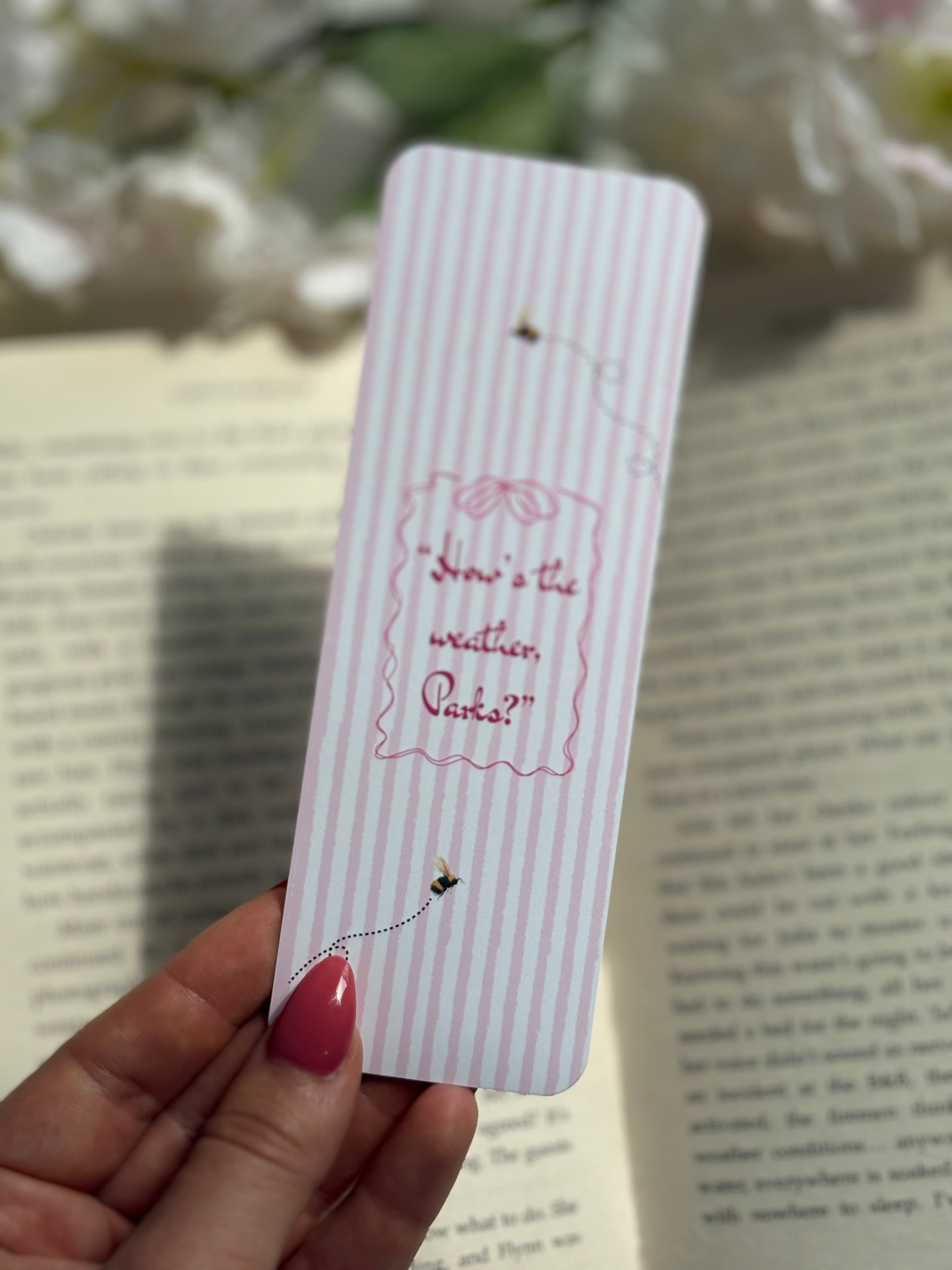 How’s the weather Parks? bookmark