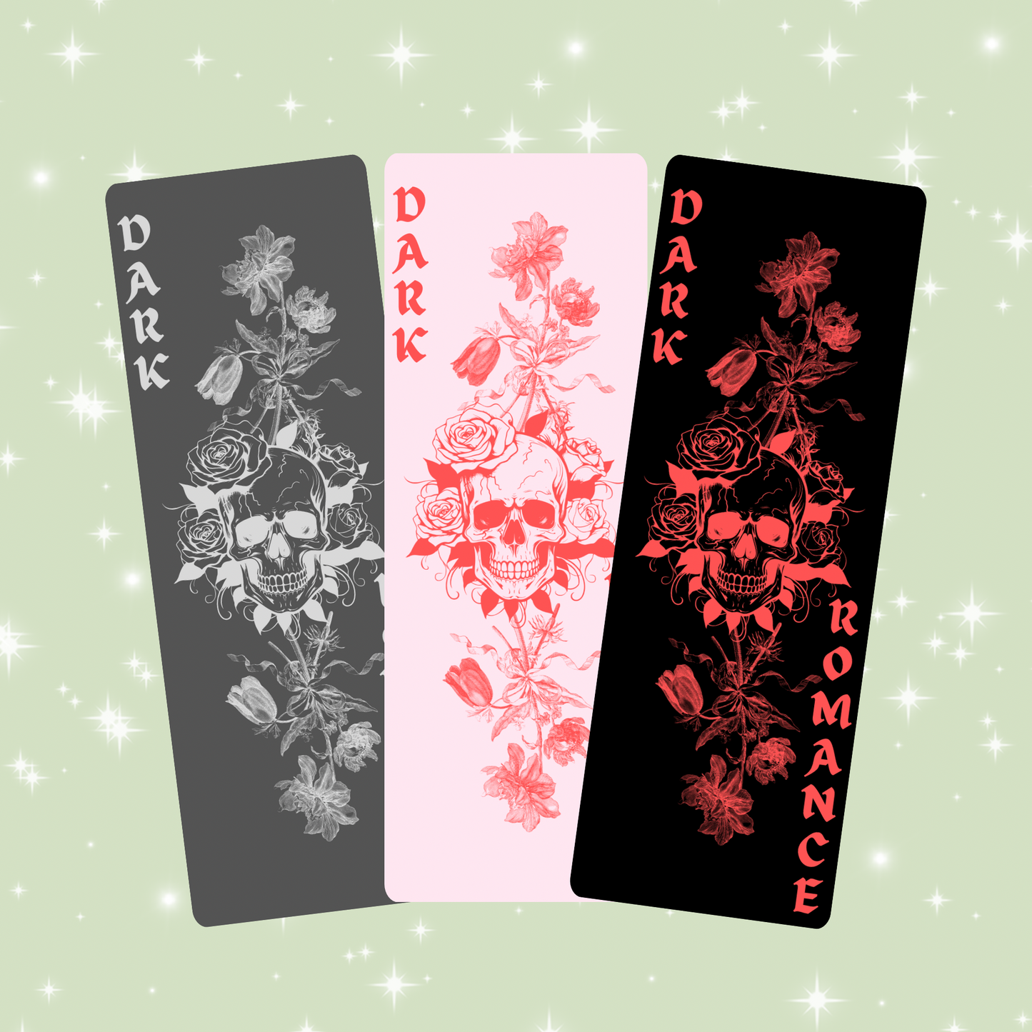 Dark romance bookmarks