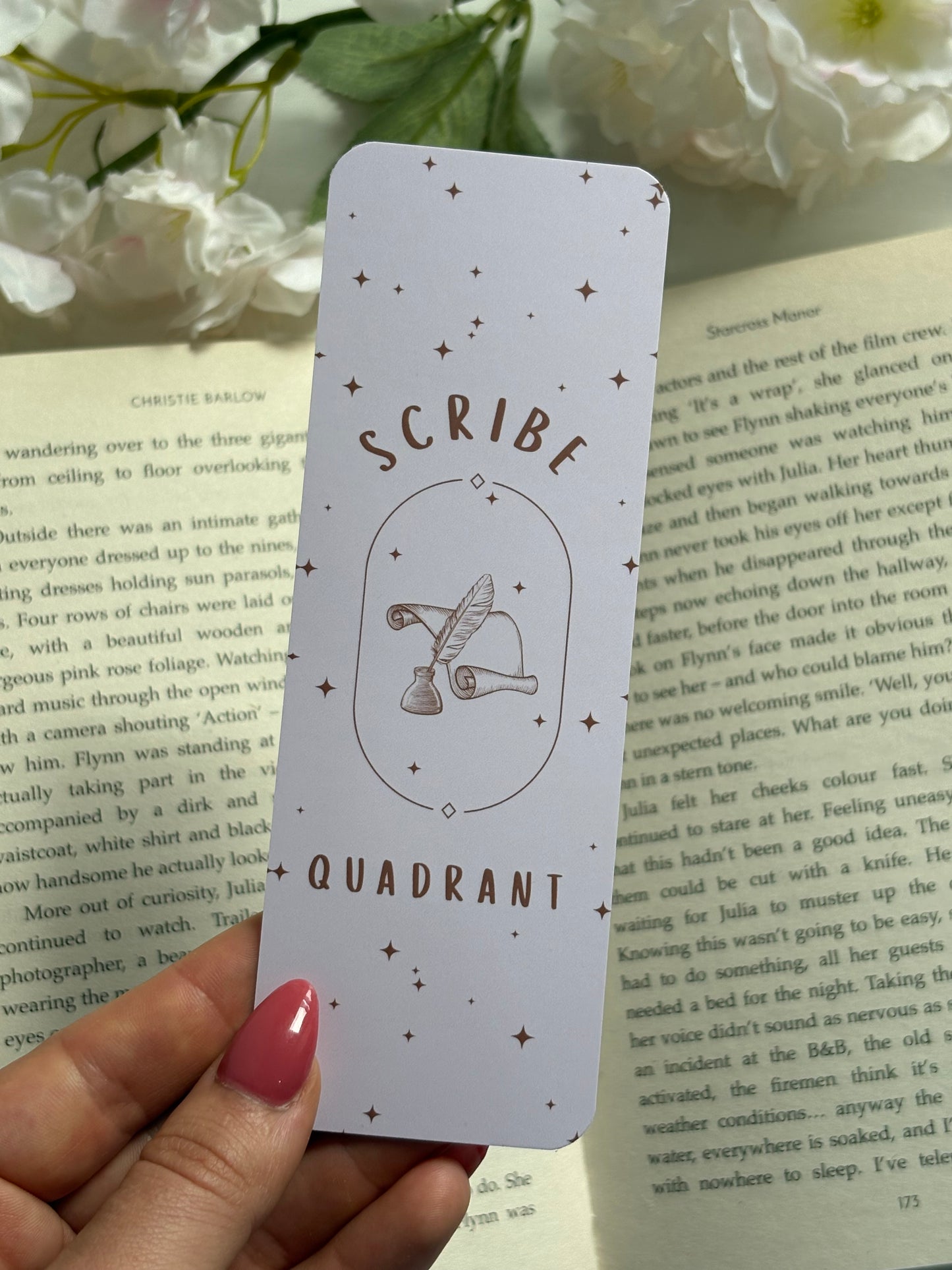 Fourth wing quadrants bookmarks