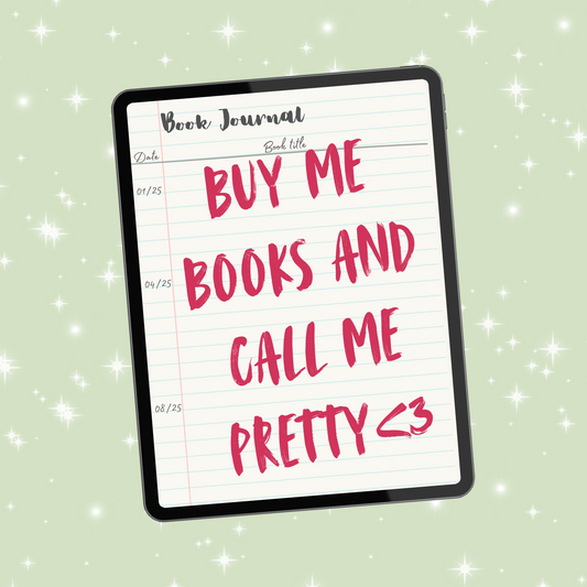 Buy me books kindle insert