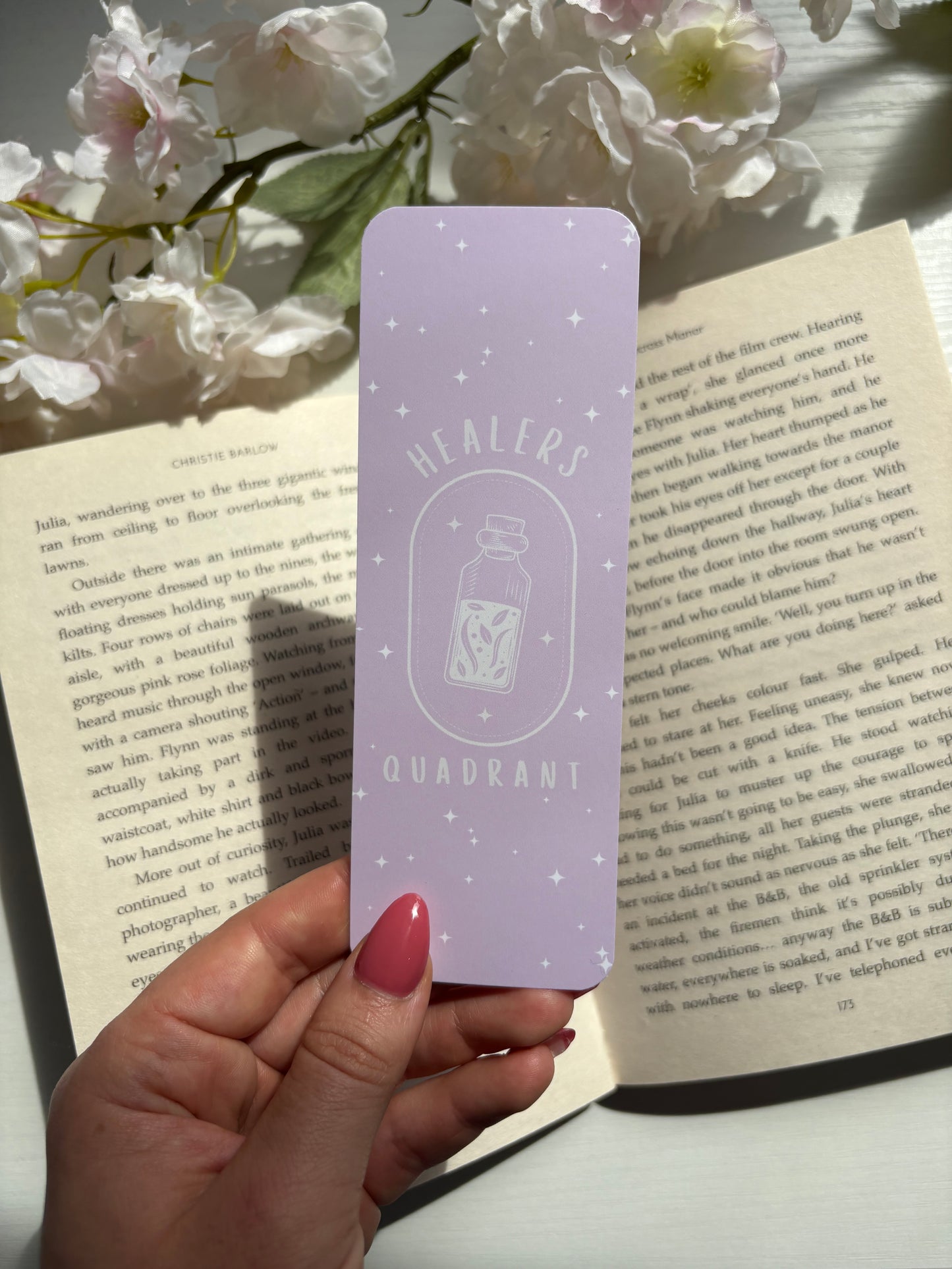 Fourth wing quadrants bookmarks