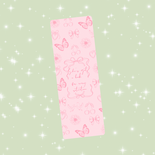 She’s got a book for every situation bookmark