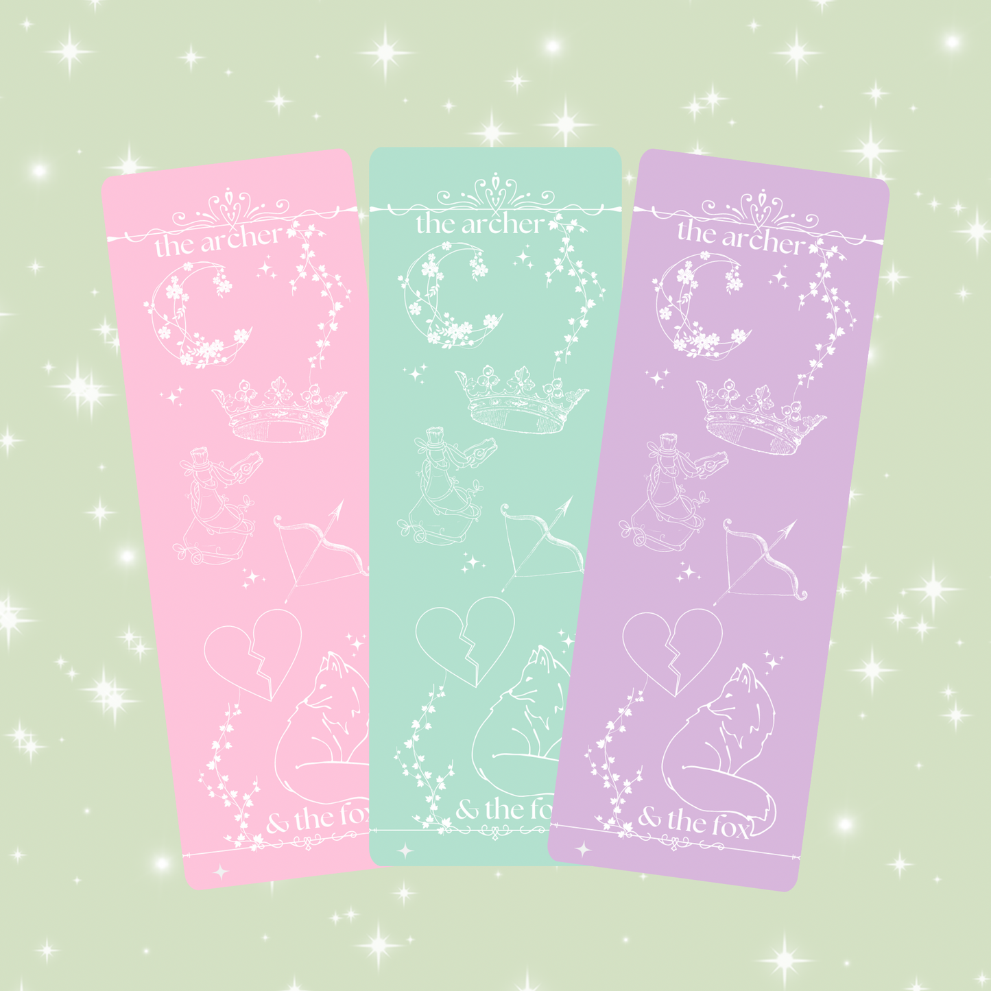 The Archer & the Fox bookmarks