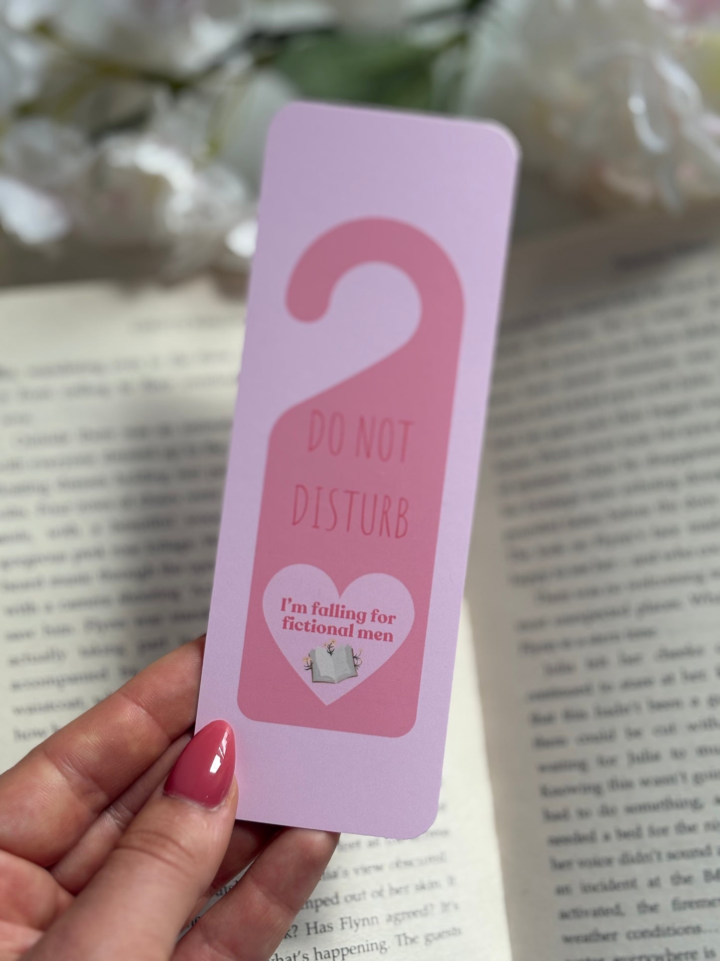 Pretty in pink bookmarks