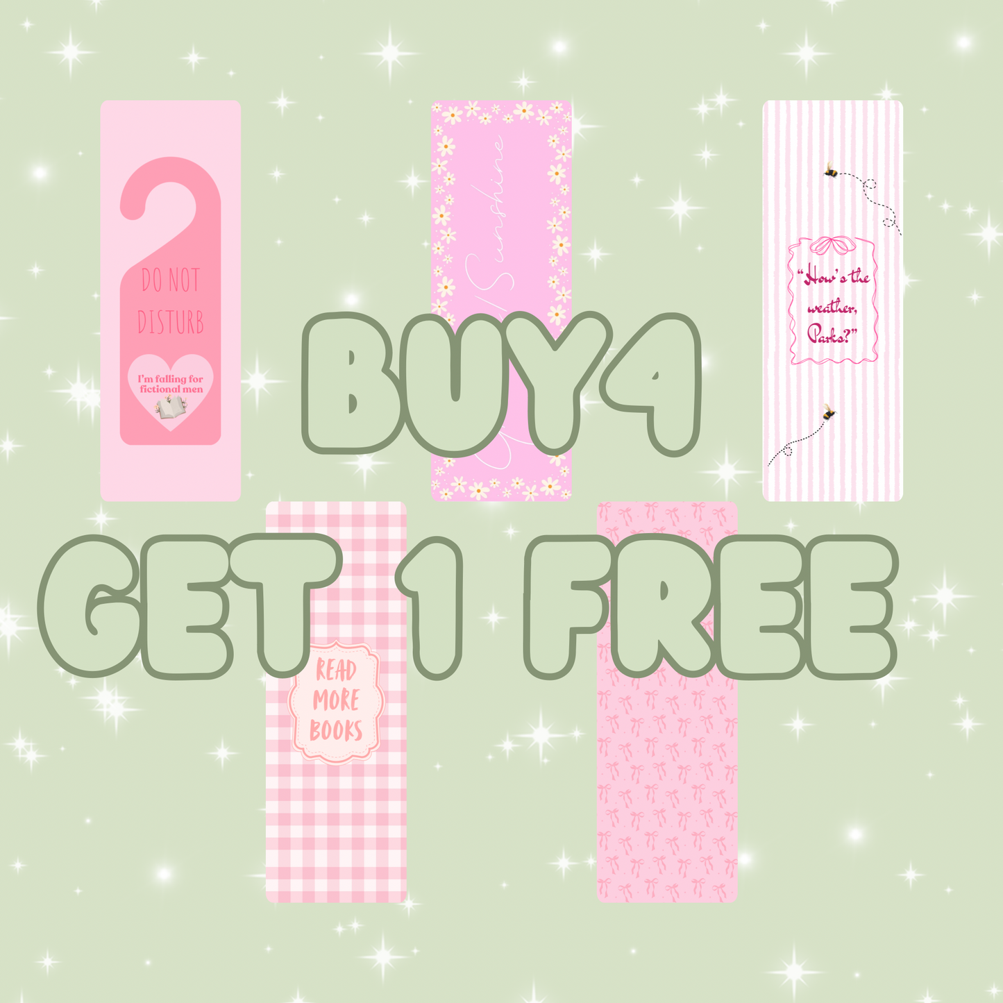 Buy 4, Get 1 free!